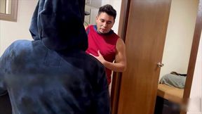jardinero hetero me folla