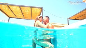 behind the scenes of talia mint fucks in pool