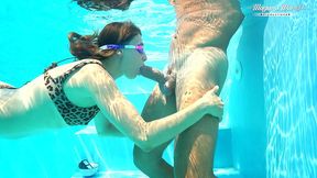 behind the scenes of talia mint fucks in pool