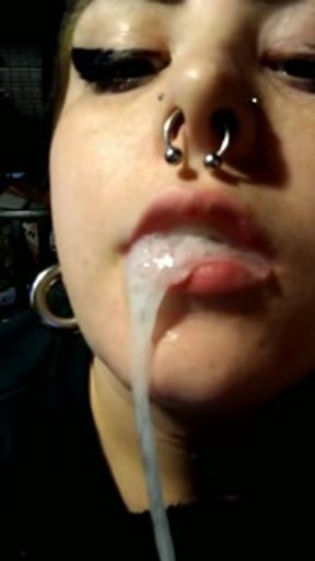 Cum in my mouth