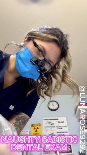 POV Sadistic Naughty Dentist Filling Procedure 🧤🦷🪥