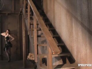 Mr. Marcus leads mother I'd like to fuck Flower Tucci down to the sex dungeon