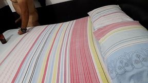 puta esposa morena caliente es follada en camara escondida por su nuevo mejor amigo colombiano aficionado de verga grande en un cuarto de hotel - semen adentro del cono - xxx videos - ho