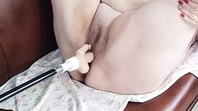 After work, stepmom enjoys a steamy orgasm&#x1F4A6; with a pleasure device