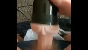 Fleshlight Squeezing My Cock Jerking To You Hot Amateur