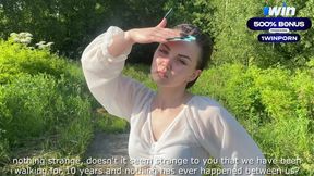 Alexa Mills gets hard, fast fuck in public