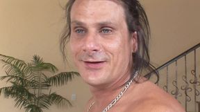 Two blonde teens gets fucked by a hard big cock