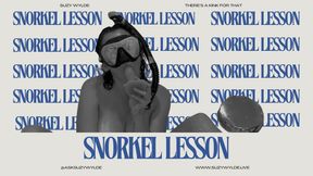 Snorkel Lesson Full Video of Suzy Wylde at The Grand Wailea