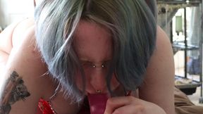 Practicing My Deepthroat Skills on You