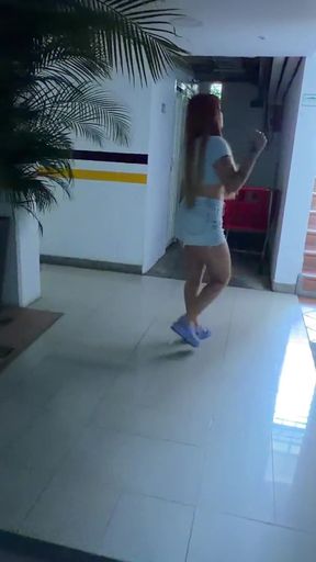 My Sexy Latina Neighbor Needed Help with Her Kitchen but I Ended up Giving Her a Creampie!