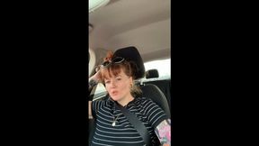 Sloppy road head and traffic pussy rubbing - 20