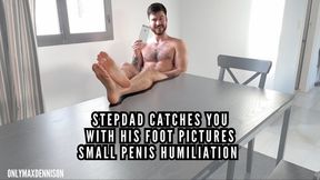 Small penis humiliation - Stepdad catches you with his foot pictures