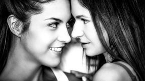 ”Spanish Carolina Abril & her Ukrainian GF”