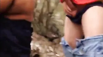 Amateur Guys Cruising and Jerking Off in Spanish Forest