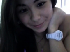 Asian Filipina girl show