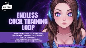 Endless Cock Training Loop - Edge Obediently, Throb on Command, and Cum Inevitably for My Voice