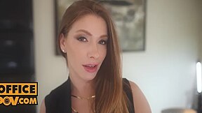 Pov - Office Pussy Pleasure With Boss Babe Sata Jones