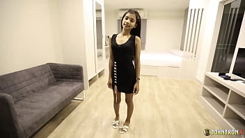 JohnTronX - Spicy slim Thai girl enjoys fucking my dick so much
