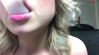 420 TOPLESS SMOKING&amp;COUGHING GODDESS FEMDOM KAIIA EVE