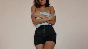 Hot Ebony Girl Make Video