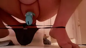 Pleasing Himself With A Dildo In Lockdown — Sissy Slave Chastity Play 18+