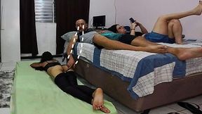 Hubby Books One Room, Wife Fucking Her Best Friend All Night