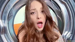Van Wylde And Maddy May In Pizza Guy Tipped With A Stuck Ass