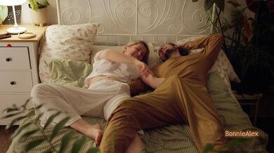 Just us at home, touching each other and wanting more - sensual homemade sex