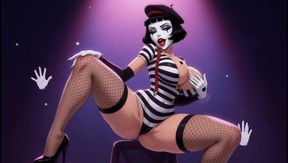 AI-Sexy Mime Tease