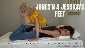 Jones'n 4 Jessica's Feet - Ama Rio & Kody Evans