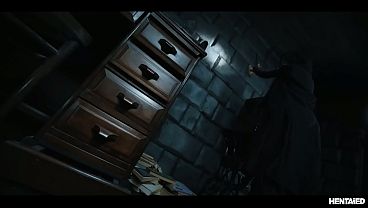 Alien Hentai Porn - Canela Skin Caught by Huge Monster Cock