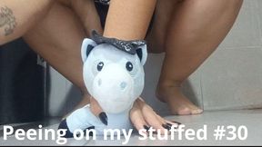 Peeing on my stuffed #30