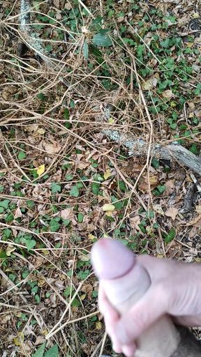 Soft Tape Masturbation Wood Cumshot