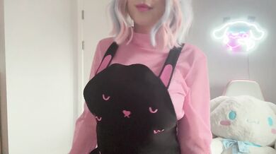 Your sister in cosplay lingerie haul with anal play