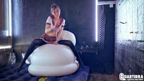 Q1129 Stashia seductively destroys inflatable chair - 480p