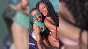 Nice ass girl cheats on her man with a jet ski instructor POV