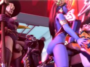 Overwatch futanari party