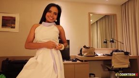 Johntronx - Watching Her Getting Dressed After I Creampied Her