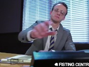 FistingCentral Asian Dude Crawls To Fist His Boss’ Hole