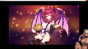 Succubus Bartender Gets Pranked During Steamy RPG Gameplay Session