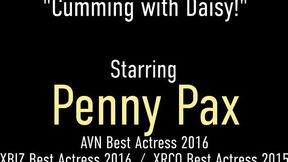 Splendid Daisy Stone and Penny Pax's kissing porn