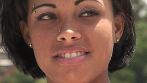hot brazilian babe gets her ass banged by a big black cock