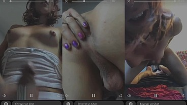 Quand je me Masturbe pour Madrosalie !!!je met plein de jus dans ma culotte