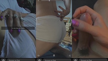 Quand je me Masturbe pour Madrosalie !!!je met plein de jus dans ma culotte