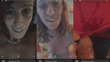 Quand je me Masturbe pour Madrosalie !!!je met plein de jus dans ma culotte