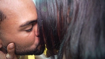 BBC meets slim hot ebony girl and makes she his cum dumpster pv