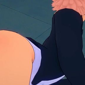Jujutsu Kaisen Yaoi - Yuuji Fucked by Gojo on a Table