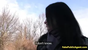 Cocksucking euro amateur in fake casting sextape