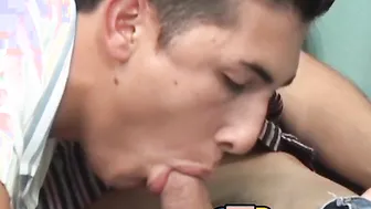 Latino twinks take turns fucking each other deep