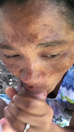 Stunning moment from &quot;Dominican sucking cock on mango tree&quot;